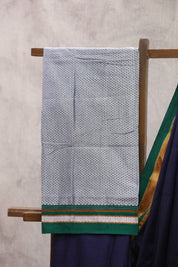 Purple Plain Khun Saree - SRPPKS166