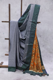 Gray Signature Khun Saree - SRGSKS42