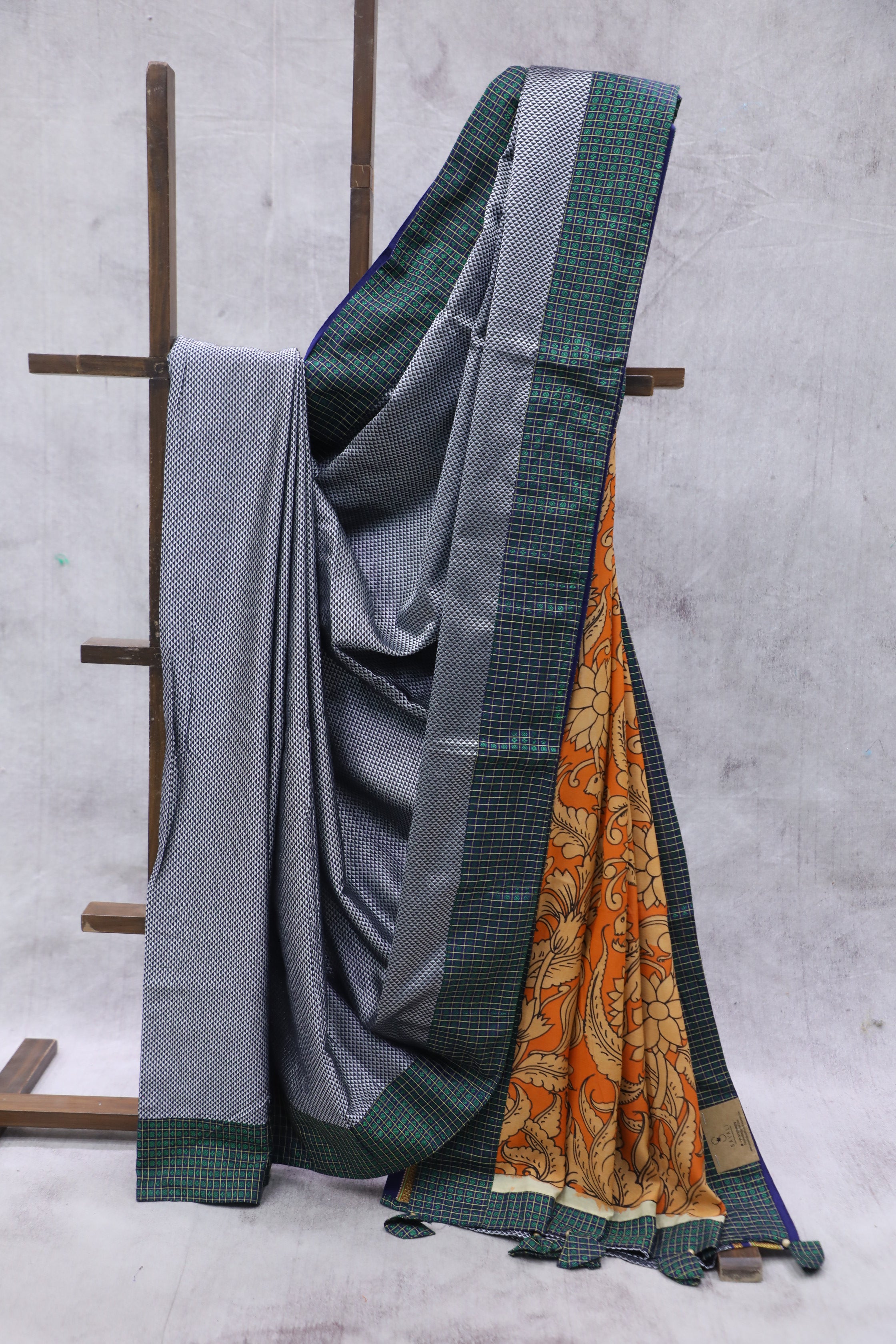 Gray Signature Khun Saree - SRGSKS42
