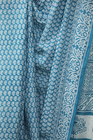 Aqua HBP Cotton Saree - SRAWCS1848