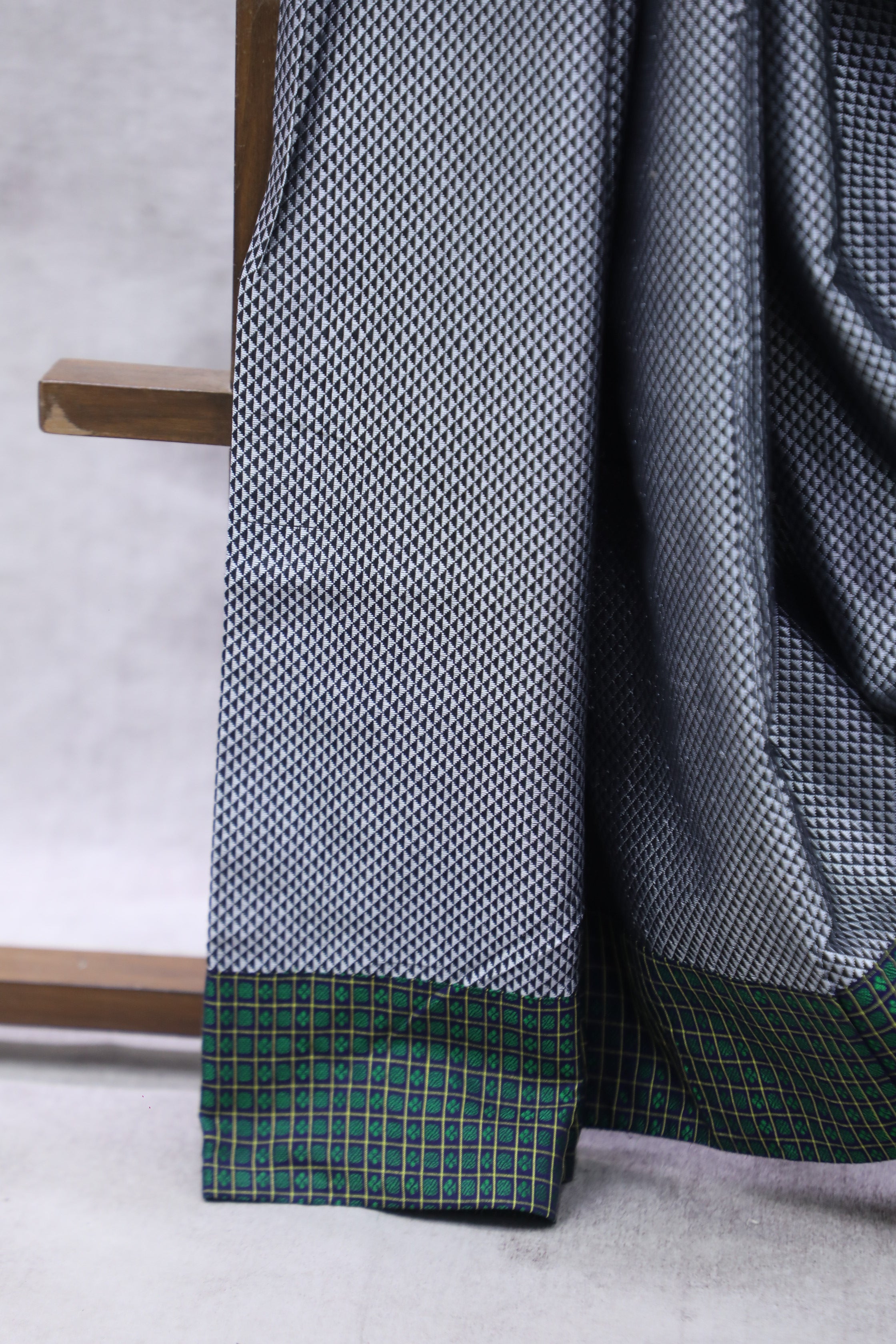 Gray Signature Khun Saree - SRGSKS42