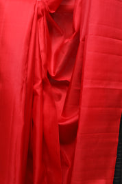 Red Kanjeevaram Silk Saree-SRRKSS249