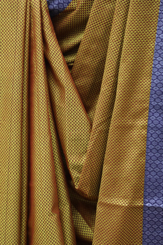 Golden Yellow Signature Khun Saree - SRGYSKS44