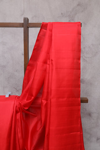 Red Kanjeevaram Silk Saree-SRRKSS249