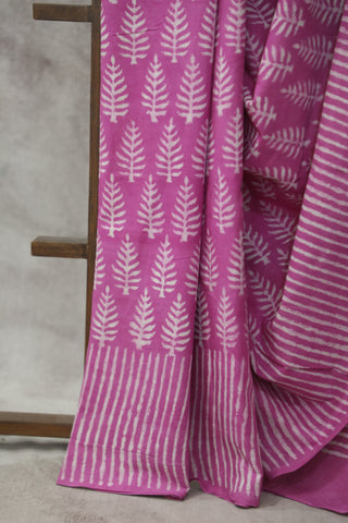 Pink HBP Cotton Saree - SRPCS1825