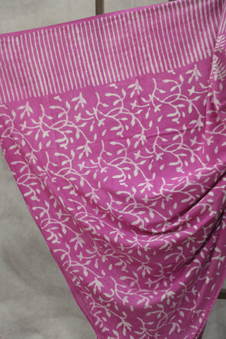 Pink HBP Cotton Saree - SRPCS1825