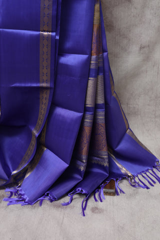 Purple Kanjeevaram Silk Saree-SRPKSS271