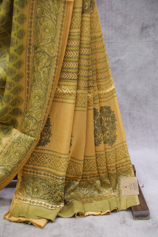 Moss Green HBP Modal Silk Saree - SRMGMSS51EX