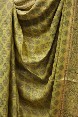 Moss Green HBP Modal Silk Saree - SRMGMSS51EX