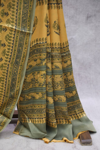 Beige HBP Modal Silk Saree - SRBMSS47EX