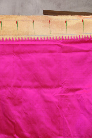 Pink Silk Paithani Saree - SRPSPS475