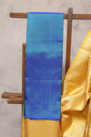 Yellow Kanjeevaram Silk Saree-SRYKSS350