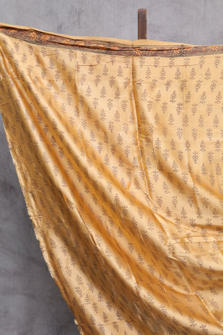 Orange HBP Modal Silk Saree-SROMSS273