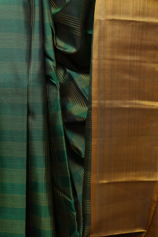 Green Kanjeevaram Silk Saree-SRGKSS354