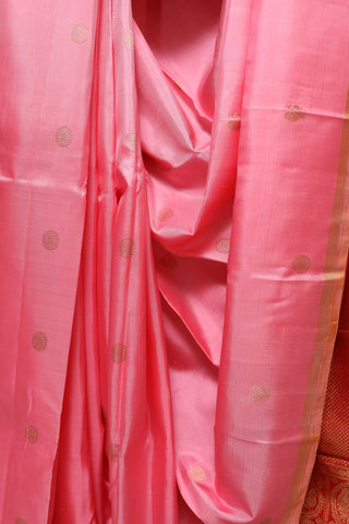 Baby Pink Kanjeevaram Silk Saree-SRBPKSS412