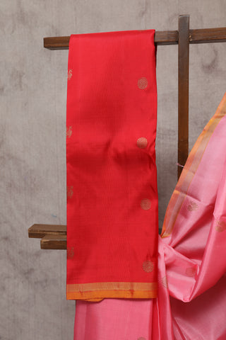 Baby Pink Kanjeevaram Silk Saree-SRBPKSS412