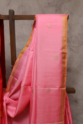 Baby Pink Kanjeevaram Silk Saree-SRBPKSS412