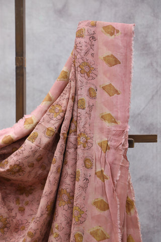 Light Pink HBP Modal Silk Saree-SRLPMSS312