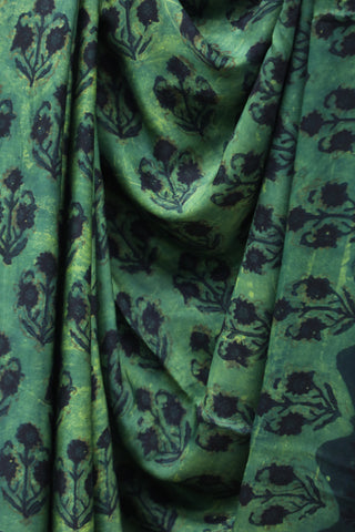 Green HBP Modal Silk Saree - SRGMSS73EX