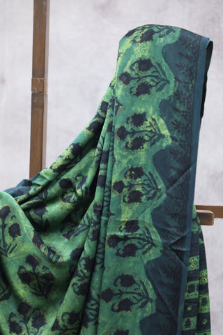 Green HBP Modal Silk Saree - SRGMSS73EX