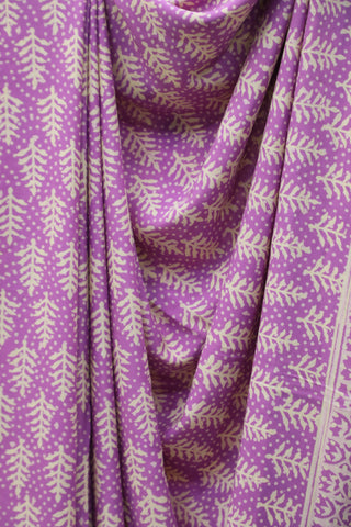 Purple HBP Modal Silk Saree - SRPMSS85EX