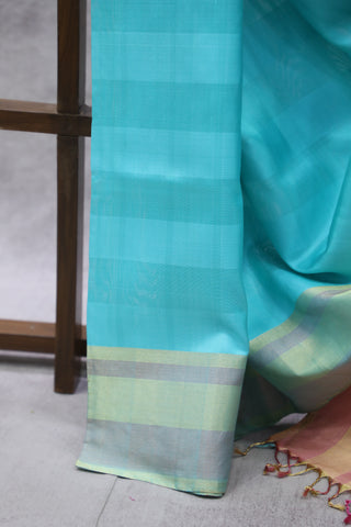 Marine Soft Silk Saree-SRMSSS41EX