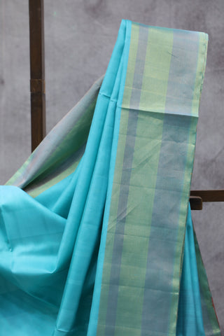 Marine Soft Silk Saree-SRMSSS41EX