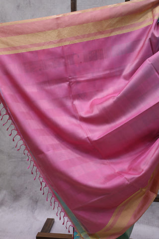 Marine Soft Silk Saree-SRMSSS41EX