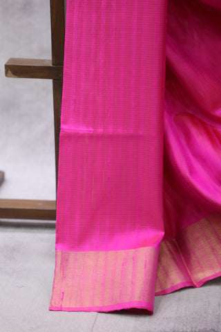 Pink Soft Silk Saree-SRPSSS01EX