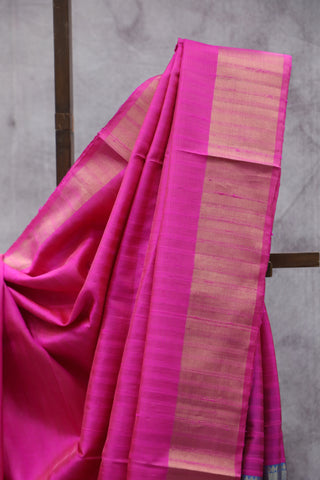 Pink Soft Silk Saree-SRPSSS01EX