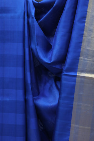 Royal Blue Soft Silk Saree-SRRBSSS45EX