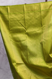 Green Kanjeevaram Silk Saree-SRGKSS445