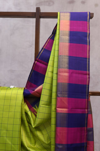 Pastel Green Kanjeevaram Silk Saree-SRPGKSS460