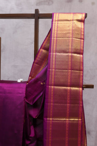 Purple Kanjeevaram Silk Saree-SRPKSS457