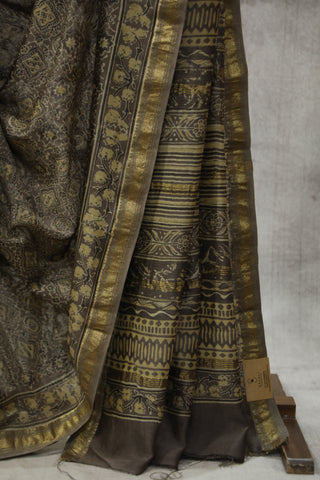 Kashish HBP Cotton Silk Saree With Maheshwari Border - SRKCSS855