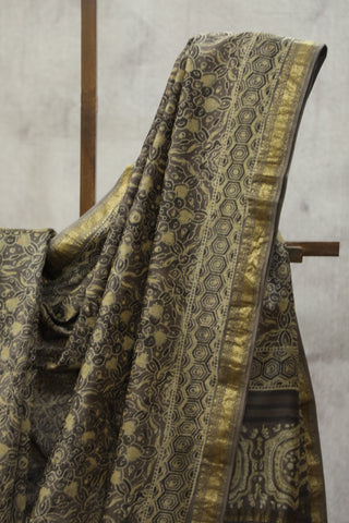 Kashish HBP Cotton Silk Saree With Maheshwari Border - SRKCSS766