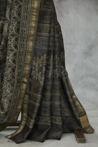 Kashish HBP Cotton Silk Saree With Maheshewari Border - SRKCSS891