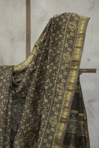 Kashish HBP Cotton Silk Saree With Maheshewari Border - SRKCSS905