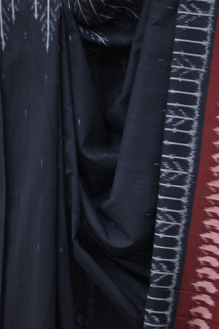 Black Pochampalli Cotton Ikat SRBPCIS48EX