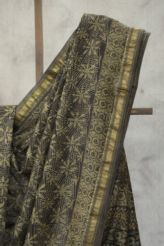 Kashish HBP Cotton Silk Saree With Maheshewari Border - SRKCSS904