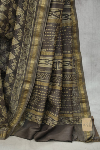 Kashish HBP Cotton Silk Saree With Maheshewari Border - SRKCSS899