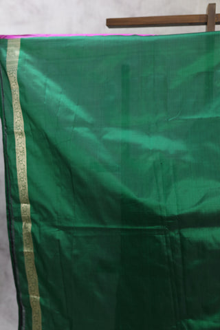 Green Banarasi Silk Saree-SRGSS06EX