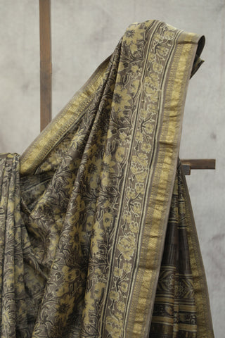 Kashish HBP Cotton Silk Saree With Maheshewari Border - SRKCSS918