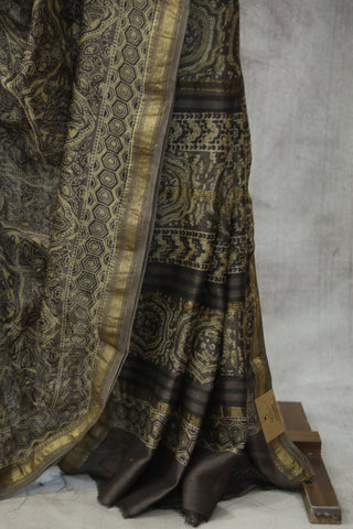 Kashish HBP Cotton Silk Saree With Maheshewari Border - SRKCSS921