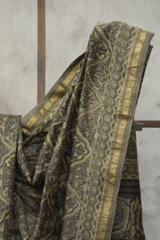 Kashish HBP Cotton Silk Saree With Maheshewari Border - SRKCSS921