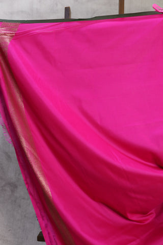 Pink Banarasi Silk Saree-SRPSS11EX