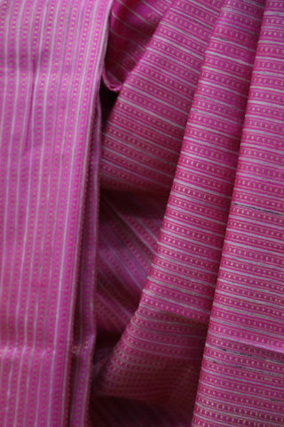 Pink Tussar Silk Saree - SRGKTSS121EX