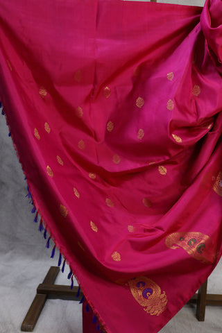 Pink Gadwal Silk Saree - SRPSS189