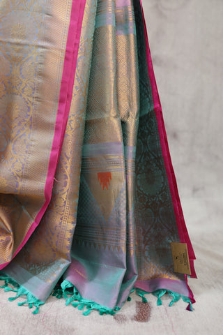 Pink Gadwal Silk Saree - SRPGSS222