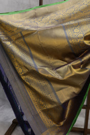 Cream Gadwal Silk Saree - SRCGSS294
